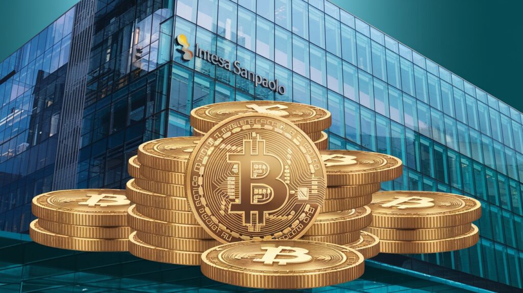 InfoCryptofr Bitcoin La Banque Intesa Sanpaolo Achète 11 BTC Pour Test