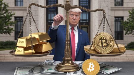 InfoCryptofr Bitcoin La réserve stratégique en BTC de Trump fait débat à Davos