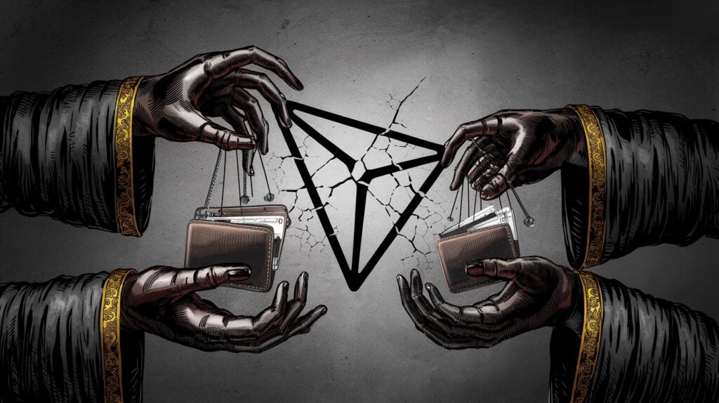 InfoCryptofr   Catastrophe sur Tron  Des milliers de wallets compromis par une faille silencieuse