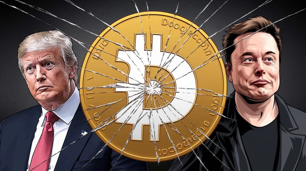 InfoCryptofr DOGE en péril Trump et Musk menacés de poursuites