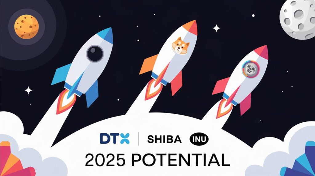 InfoCryptofr DTX Exchange Shiba Inu et Solana prêts pour des gains majeurs au T1 2025