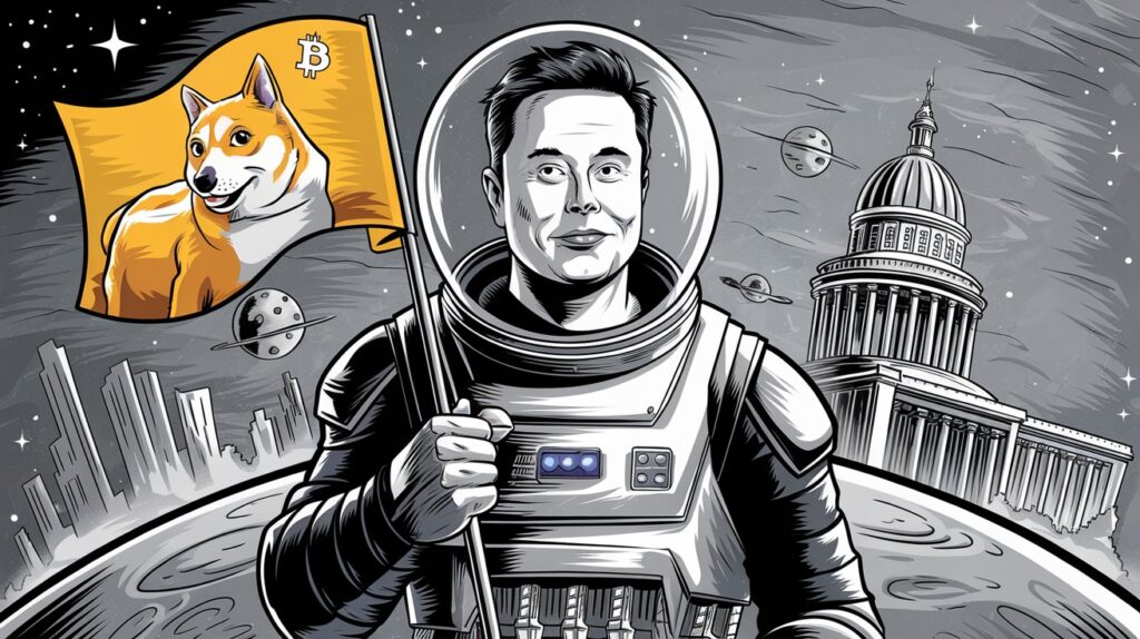 InfoCryptofr Elon Musk Seul Maître à Bord du Department of Government Efficiency