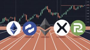 InfoCryptofr Ethereum Solana XRP et Rollblock se battent pour dominer en 2025