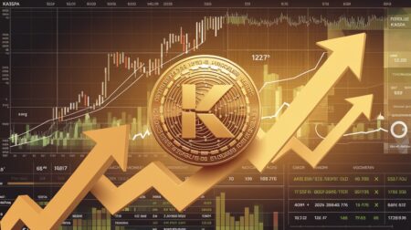 InfoCryptofr Kaspa La cryptomonnaie altcoin en tête avec un bond de 20