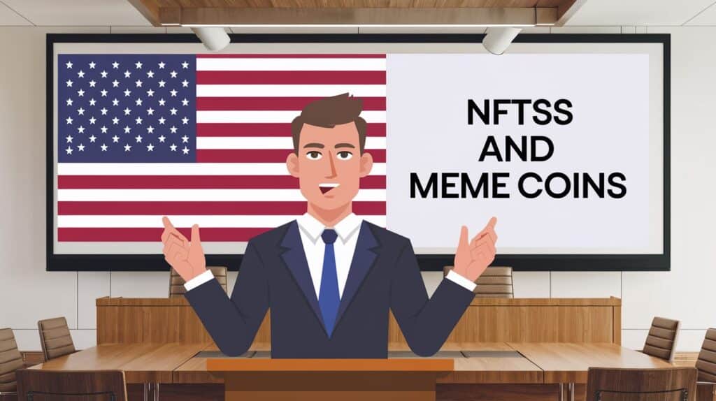 InfoCryptofr Le Crypto Czar de Trump Défend les NFT et Memecoins