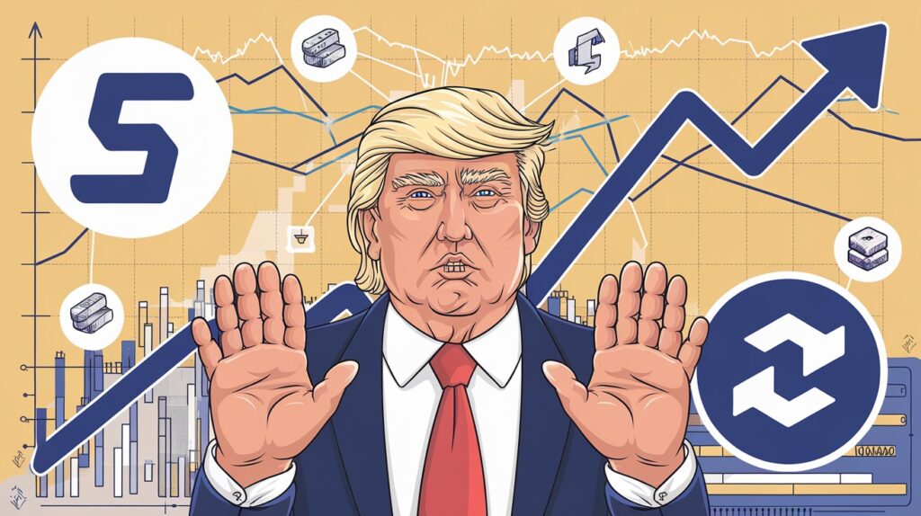 InfoCryptofr Le memecoin TRUMP met à mal Solana et Coinbase