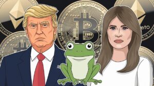 InfoCryptofr LEmpire Crypto de Trump et Melania Pepeto Futur Géant des Meme Coins