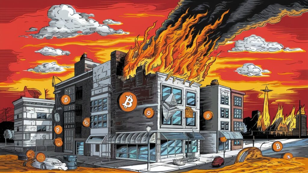 InfoCryptofr Les Incendies de Los Angeles Menacent lÉcosystème Crypto