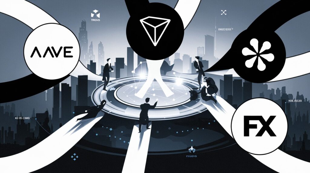 InfoCryptofr   Les Investisseurs AAVE et TRON Misent Gros sur FX Guys pour ses Utilités PropFi Impressionnantes