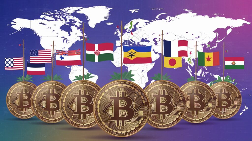 InfoCryptofr Les pays se ruent sur Bitcoin en 2025 selon Fidelity