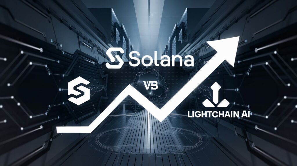 InfoCryptofr LIA Prédit des Gains Explosifs pour Solana et sa Rivale Lightchain