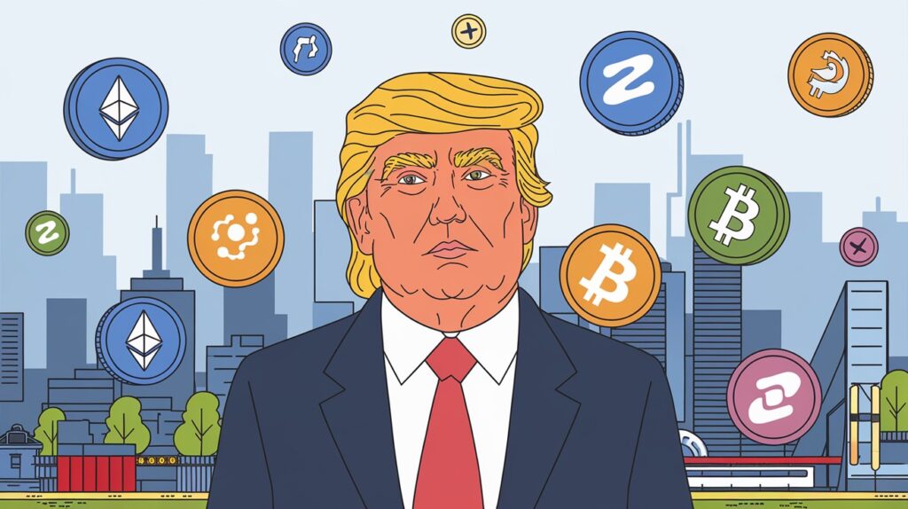 InfoCryptofr Memecoin TRUMP La Régulation des Cryptos Évolue avec lÈre Trump