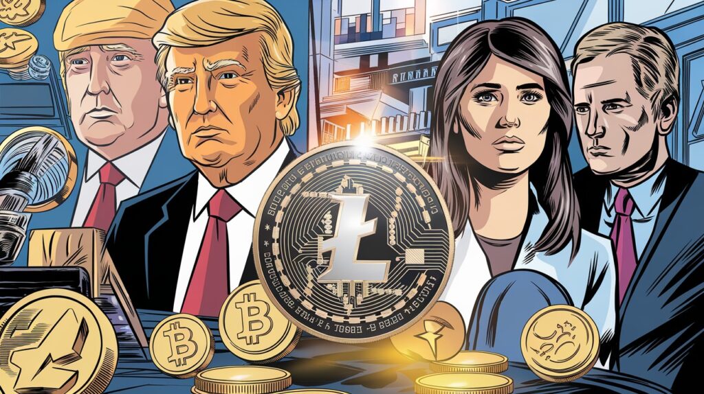 InfoCryptofr Trump et Melania lancent des cryptos polémiques à la clé