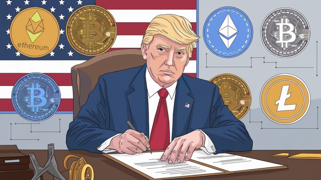 InfoCryptofr Trump prévoit de faire des cryptomonnaies une priorité nationale