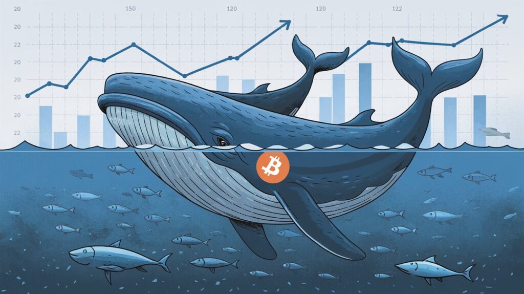 InfoCryptofr   Baleines Bitcoin de retour  signe annonciateur dun nouveau bull run 