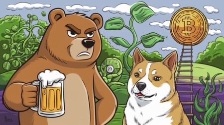 InfoCryptofr   BeerBear le jeton crypto qui pourrait suivre les traces de Dogecoin en 2025