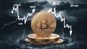 InfoCryptofr   Bitcoin Résiste Alors Que Nasdaq et SP 500 Plongent