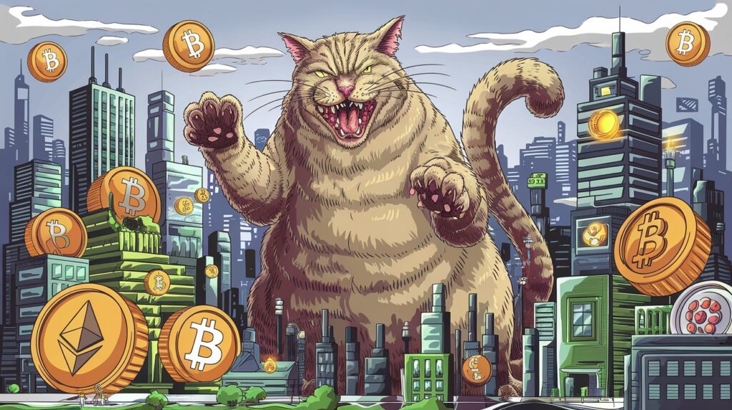 InfoCryptofr   CATZILLA La Cryptomonnaie Féline Qui Vise Les Sommets en 2024