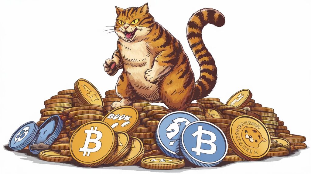 InfoCryptofr   Catzilla Prend de lAmpleur Face aux Géants Meme Coins DOGE et BONK