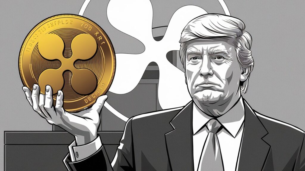 InfoCryptofr   Donald Trump Ravive lEnthousiasme sur Ripple avec un Article Partagé