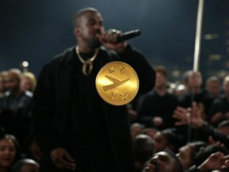 InfoCryptofr   Kanye West Lance YZY  Une Crypto Controversée en Vue