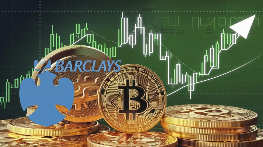 InfoCryptofr   La Banque Barclays Investit Massivement dans lETF Bitcoin de BlackRock