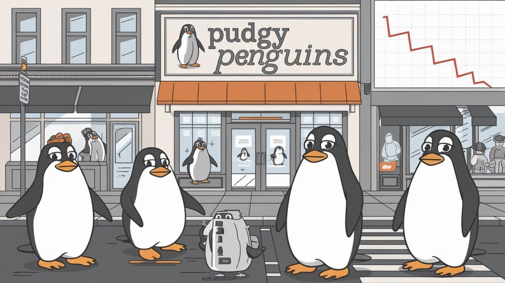 InfoCryptofr   Pudgy Penguins  La Dégringolade des NFT Après lEuphorie des Airdrops