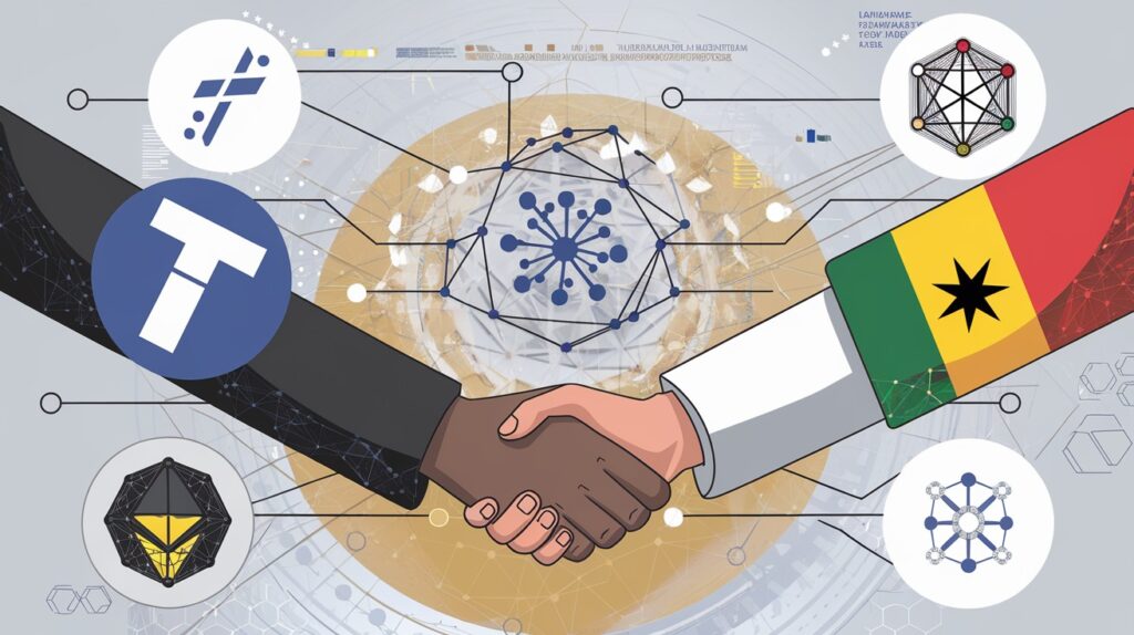 InfoCryptofr   Tether sassocie au gouvernement Guinéen pour développer la blockchain