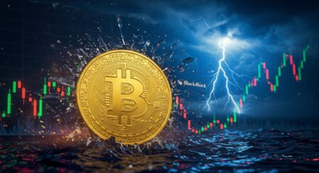 InfoCryptofr   Bitcoin  BlackRock Redéfinit il le Risque en 2025 