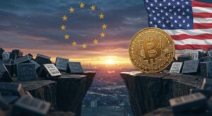 InfoCryptofr   Bitcoin  La Guerre Commerciale UE USA Peut Elle Le Faire Chuter 