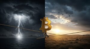 InfoCryptofr   Bitcoin  Reprise Fragile Risques et Opportunités en Vue