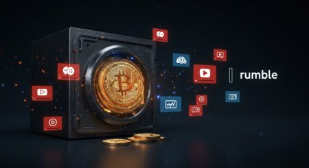 InfoCryptofr   Bitcoin  Rumble Investit 17M$ et Vise une Stratégie Crypto