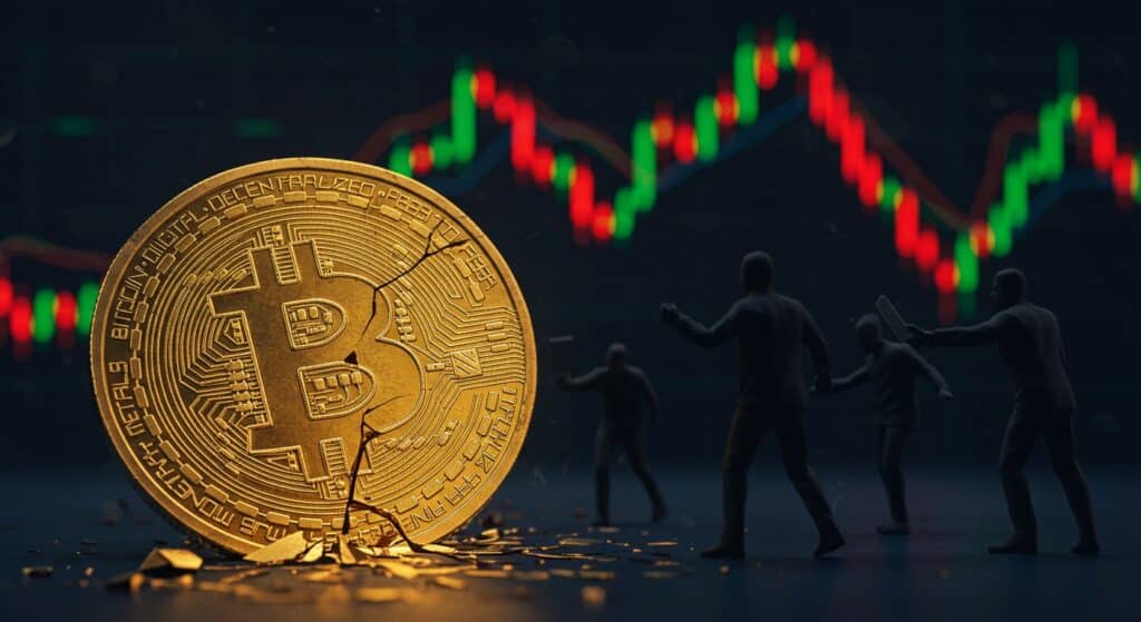 InfoCryptofr   Bitcoin sous Pression  Les Vendeurs à Court Terme en Cause