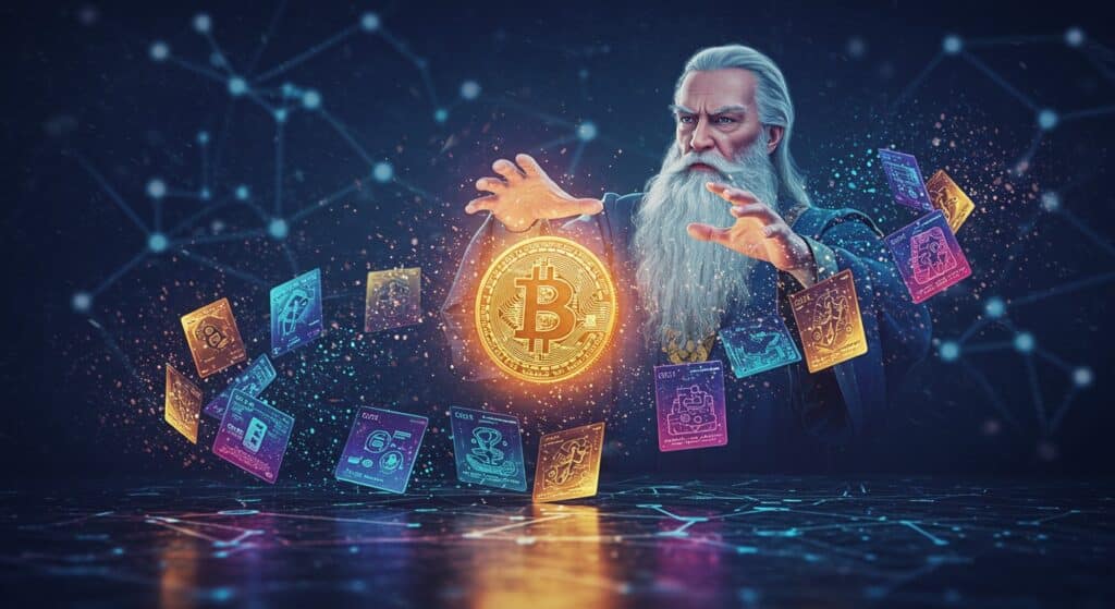 InfoCryptofr   Bitcoin  Taproot Wizards Lance Ses NFT Ordinals aux Enchères