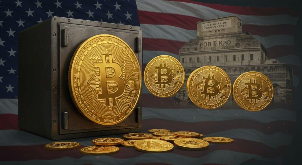 InfoCryptofr   Bitcoin  Trump Révolutionne les Réserves Stratégiques US