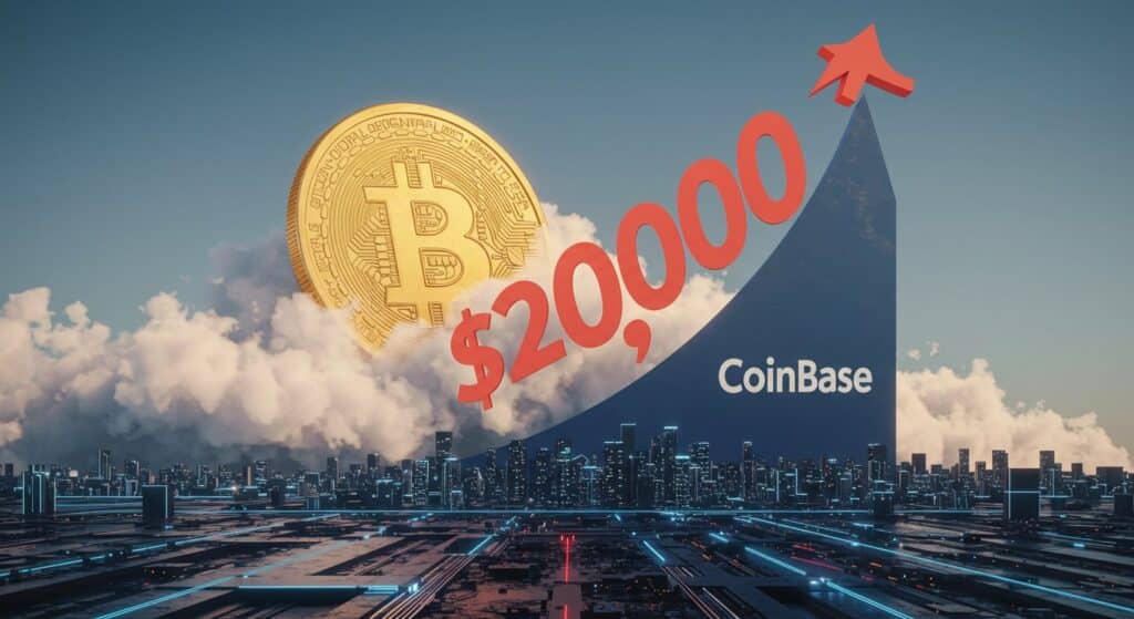 InfoCryptofr   Coinbase  Vers un COIN à 310 $ et un Bitcoin à 200 000 $ 