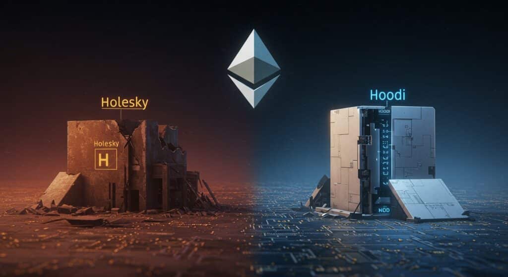 InfoCryptofr   Ethereum  Fin du Testnet Holesky Que Reserve Pectra 