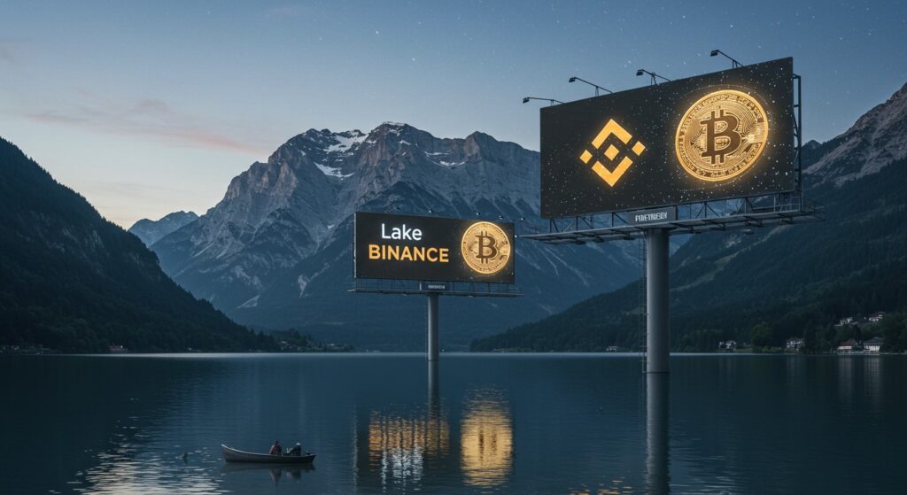 InfoCryptofr   Lake Binance  Les Droits de Nommage pour Financer le Bitcoin