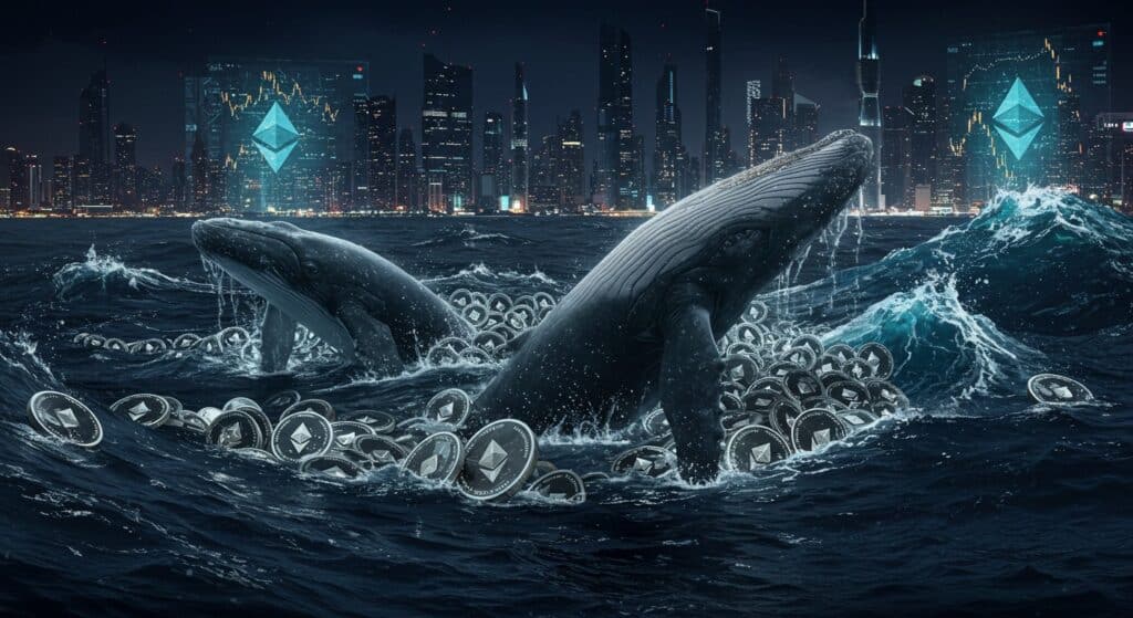 InfoCryptofr   Les Baleines Ethereum Achètent Massivement  236M$ en 72h