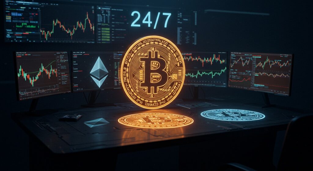 InfoCryptofr   Les Traders Américains Accèdent aux Futures Bitcoin 247