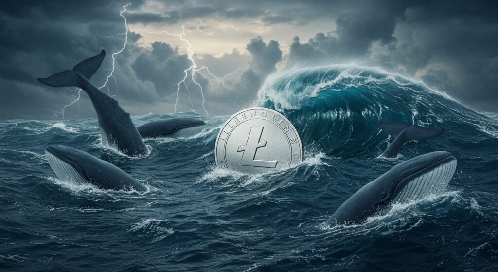 InfoCryptofr   Litecoin  Vers un Krach Malgré lActivité des Baleines 