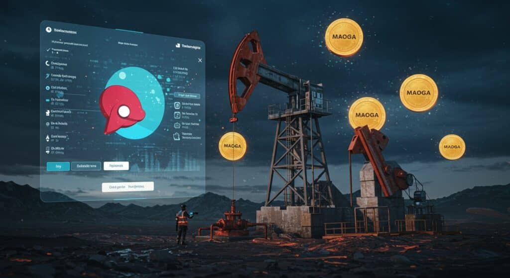 InfoCryptofr   Oil Magnate  Miner du Pétrole sur Telegram pour Gagner des MAOGA