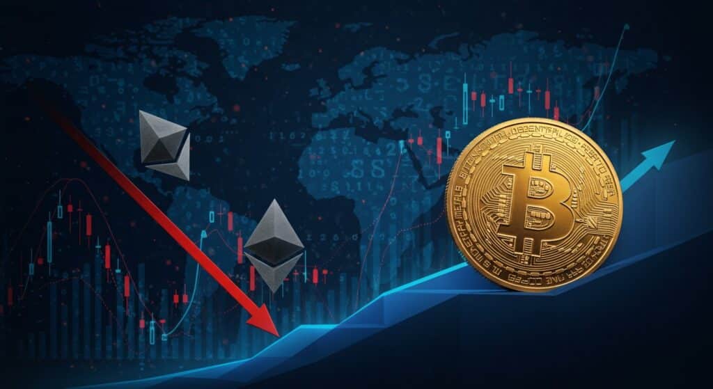 InfoCryptofr   Pourquoi Ethereum Plonge en Backwardation et Bitcoin Reste en Contango