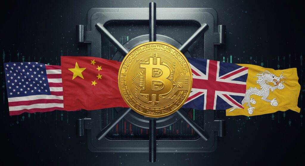 InfoCryptofr   Top 5 des États Détenant le Plus de Bitcoin en 2025