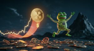 InfoCryptofr   XRP Vise les 5 $  Codename Pepe Promet un Bond de 25x