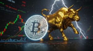 InfoCryptofr   Bitcoin Atteint un Pic Face à la Chute des Bourses