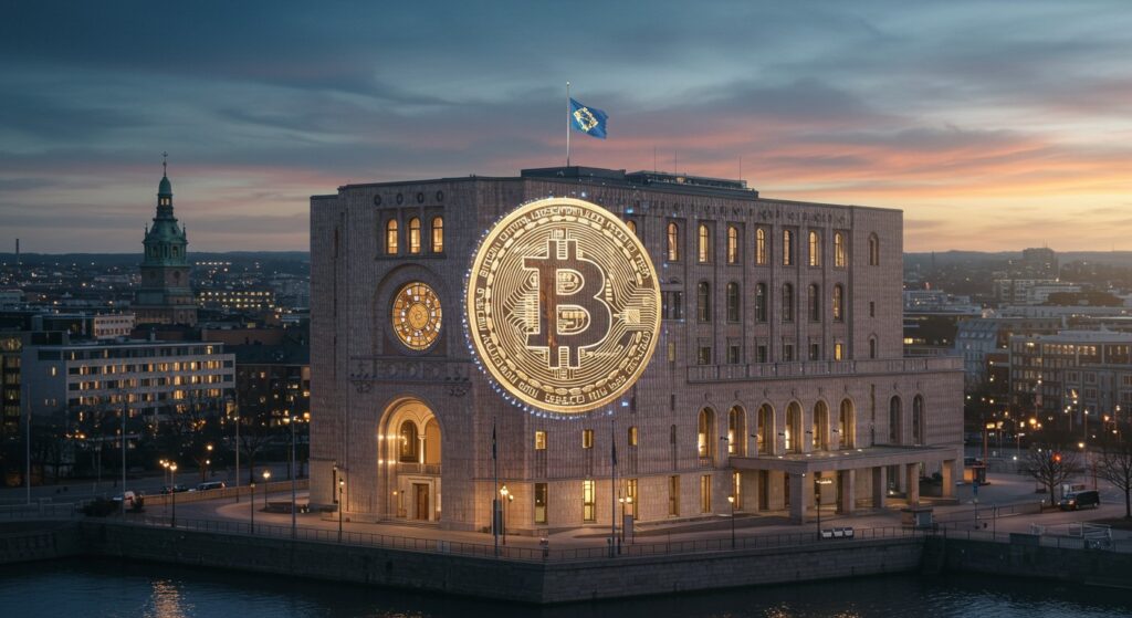 InfoCryptofr   Bitcoin en Réserve Nationale  Suède en Débat