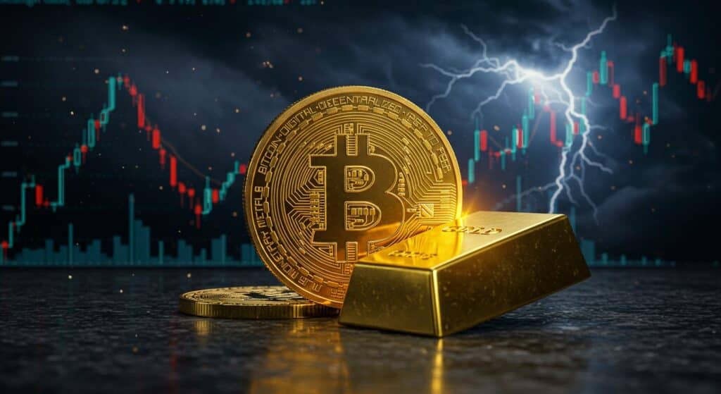 InfoCryptofr   Bitcoin  Mythe de la Valeur Refuge Décrypté