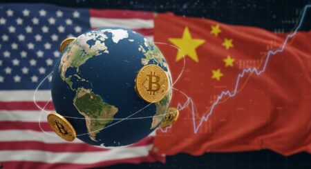 InfoCryptofr   Cryptomonnaies et Tensions Commerciales  Quel Avenir 