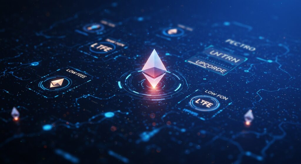 InfoCryptofr   Ethereum  Frais au Plus Bas Que Réserve 2025 